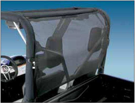 VDP 2009-2013 Kawasaki Teryx Sun Screen Brief Top Black Mesh 8110