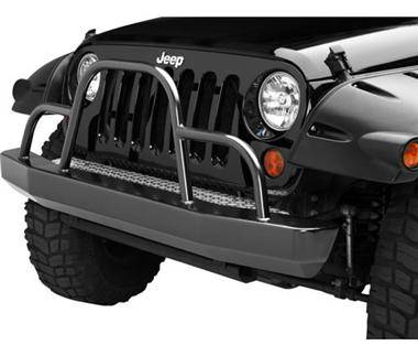 Warrior 2007-2012 Jeep JK Wrangler Rubicon Unlimited 2dr 4dr  Rock Crawler Front Bumper with Grill Guard 59050
