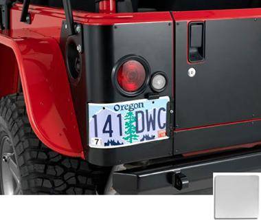 Warrior  1997-2006 Jeep TJ Wrangler Rubicon Unlimited 6 Rear Corners with Cutouts for LED Lights 917APA