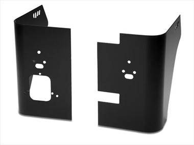 Warrior 1987-1995 Jeep YJ Wrangler  Rear Corners Black Diamond Plate 907PC