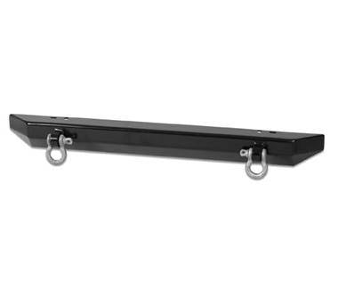 Warrior 1976-2006 Jeep CJ Wrangler  Stubby Rock Crawler Front Bumper With D Rings Black 579