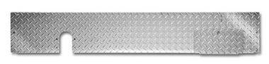 Warrior  1955-1971 Jeep CJ5  Dash Less Gauge Cutouts Steel S90417