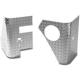 Warrior 2007-2012 Jeep JK Wrangler Rubicon 2dr  Rear Corners Without Holes Diamond plate 923