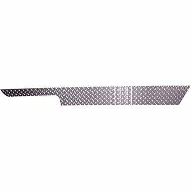 Warrior  1997-2006 Jeep TJ Wrangler Rubicon Side plates Black powder coat Aluminum Diamond Plate 909PC