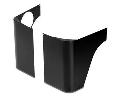 Warrior 2007-2012 Jeep JK Wrangler Rubicon  Rear Corners Steel S923