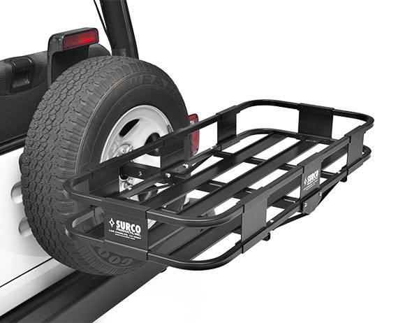 Surco 1997-2013 Jeep Wrangler Spare Tire Basket Rack SJ4319