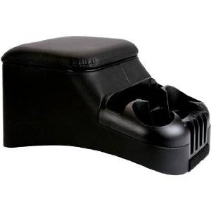 TSI Full size Bench Console Upholstered Black 30011