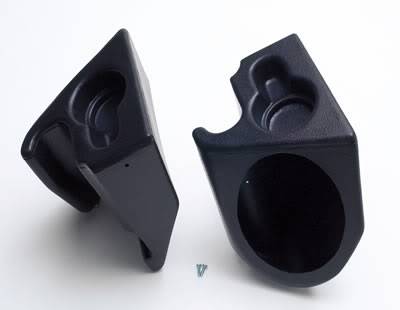 VDP 1976-1995 Jeep Wrangler CJ YJ Sound Wedge fits 6x9 Without Speakers Black 53101