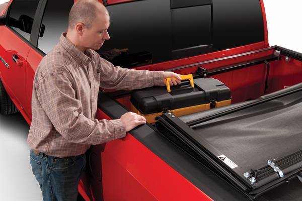 TruXedo 2008-2015 Nissan Titan with or w/o Track System Deuce 7' Bed Size Tonneau Cover 707701