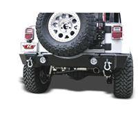 Rampage Jeep 2007-2014  Rear Bumper Black 88605