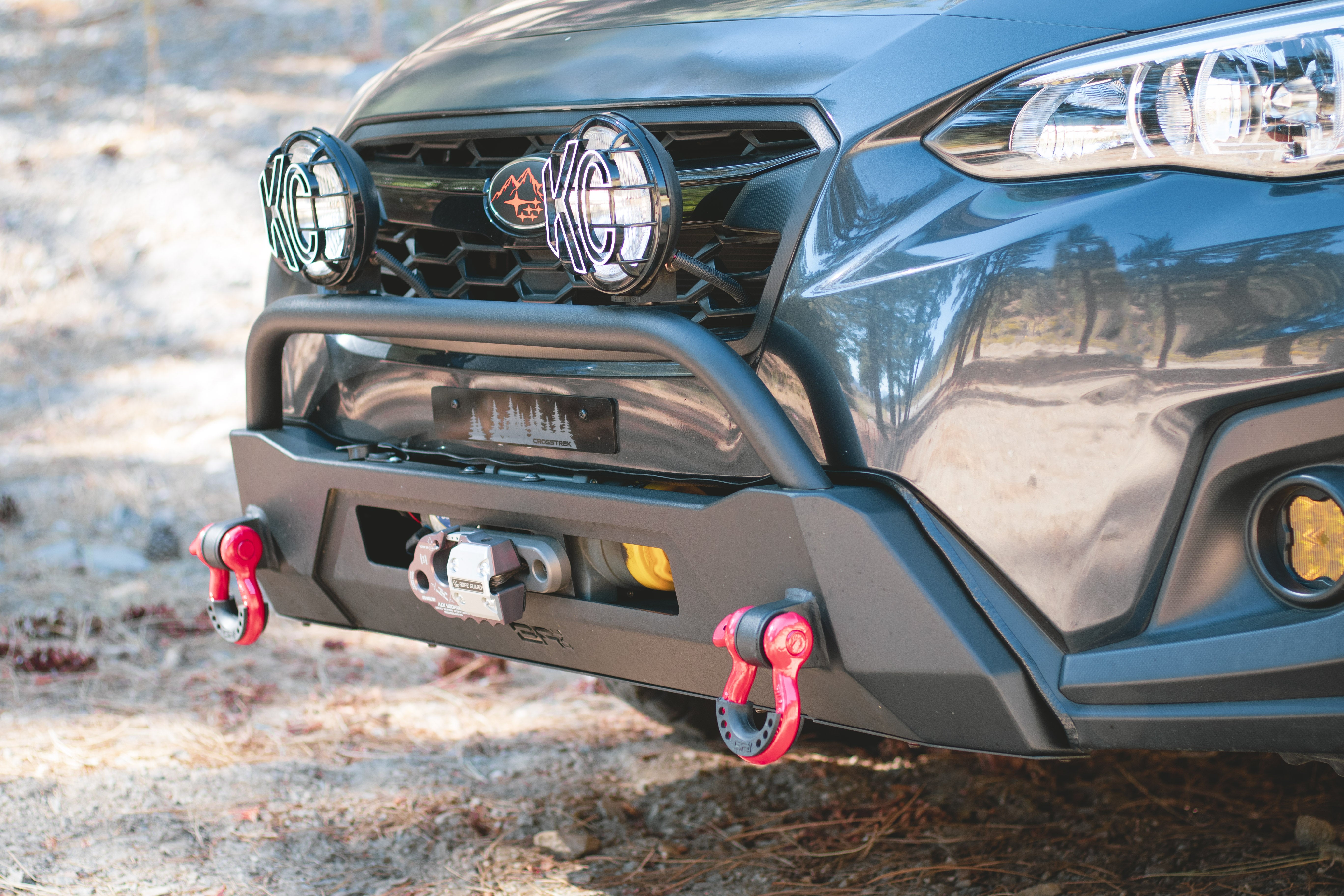 Body Armor 2018-2024 Subaru Crosstrek HiLine Front Winch Bumper SU-19339