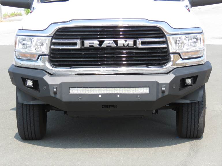Body Armor 2019-2023 Dodge Ram 2500 3500 Ambush Series Front Bumper Non-winch DG-21339