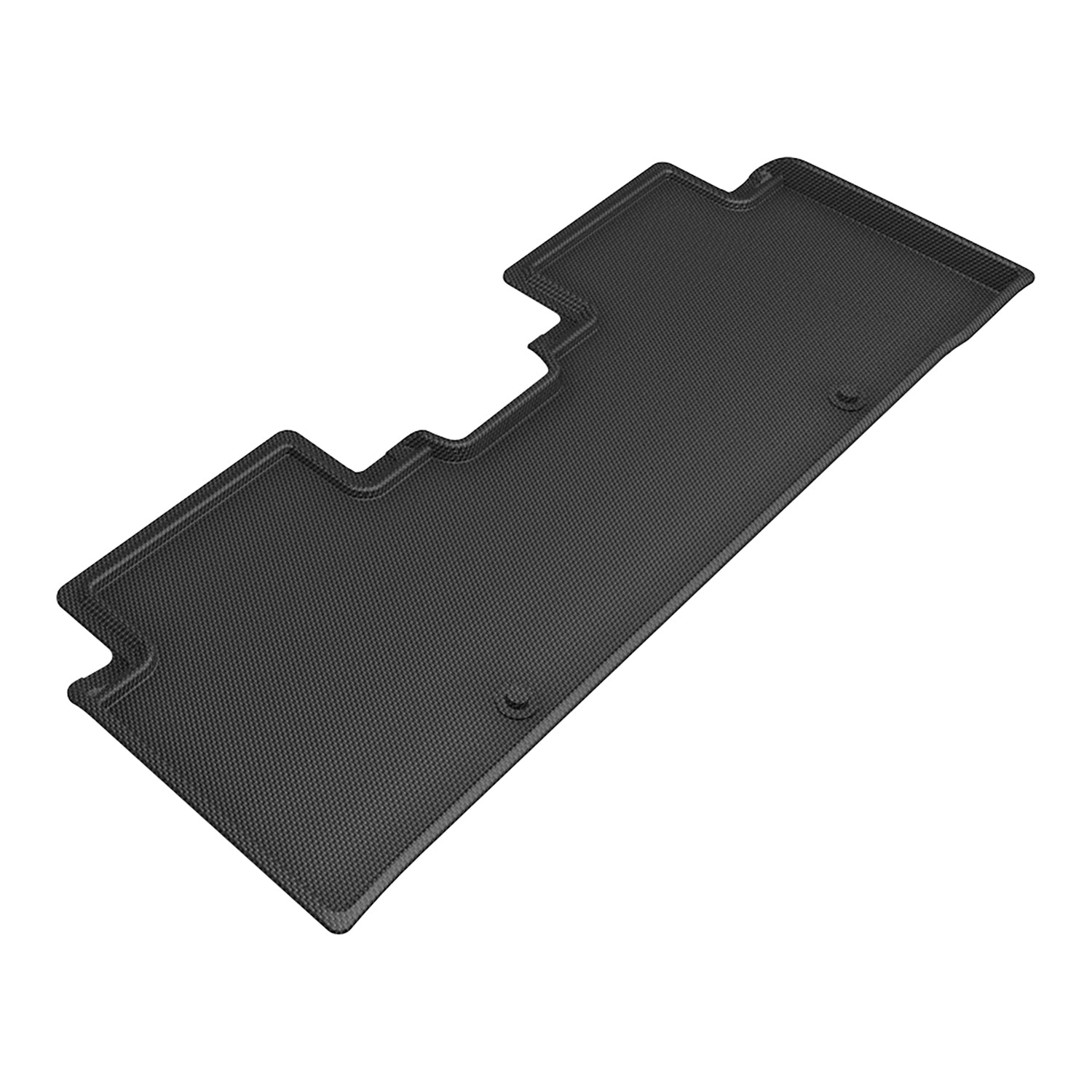 3D Maxpider 2023-2024 Genesis Gv60 Kagu 2nd Row Carbon Fiber Embossed Pattern Black Floor Mats L1GS01221509