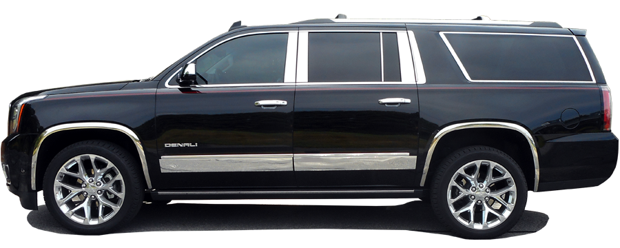 QAA 2015-2020 Chevrolet Suburban Tahoe Cadillac Escalade 2015-2020 GMC Yukon Yukon XL 4dr SUV Tailgate Handle Cover Lower Liftgate DH55196