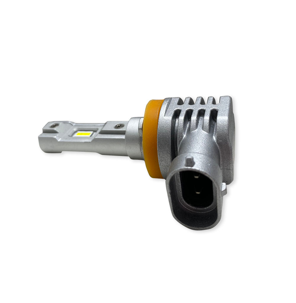 Race Sport H11 2 500 LUX Driverless Plug-N-Play LED Headlight Kit With Canbus Decoder H11LEDDSv2