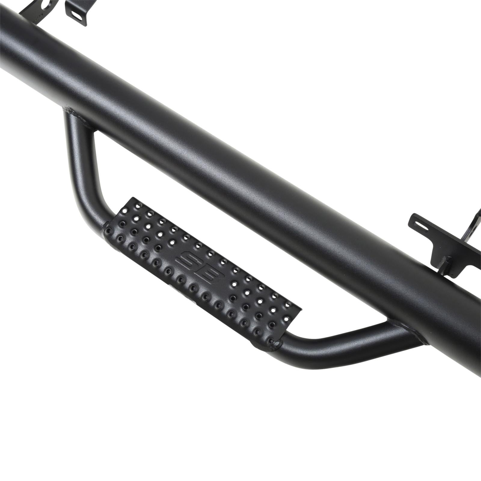 Smittybilt 2018-2023 Jeep Wrangler JL 4 Door Wheel To Wheel Nerf Steps Black J1866