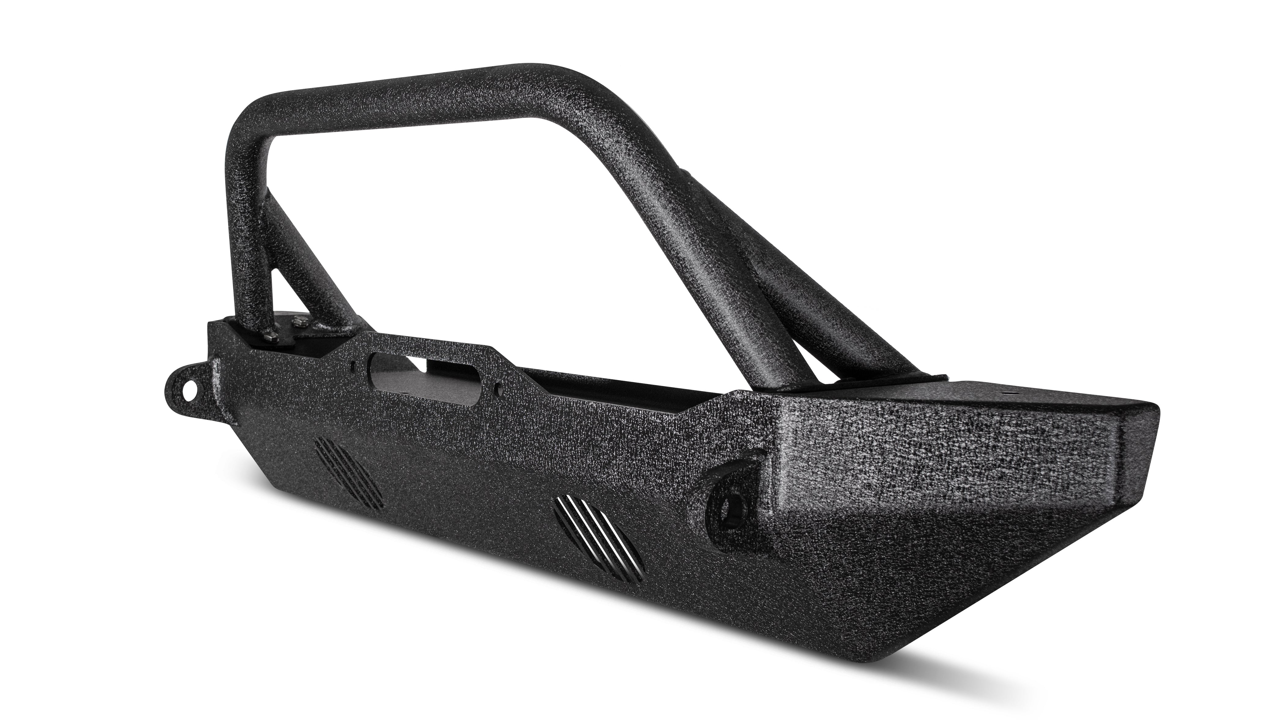 Body Armor 2007-2018 Jeep Wrangler Front Bumper Mid Stubby Black JK-19532