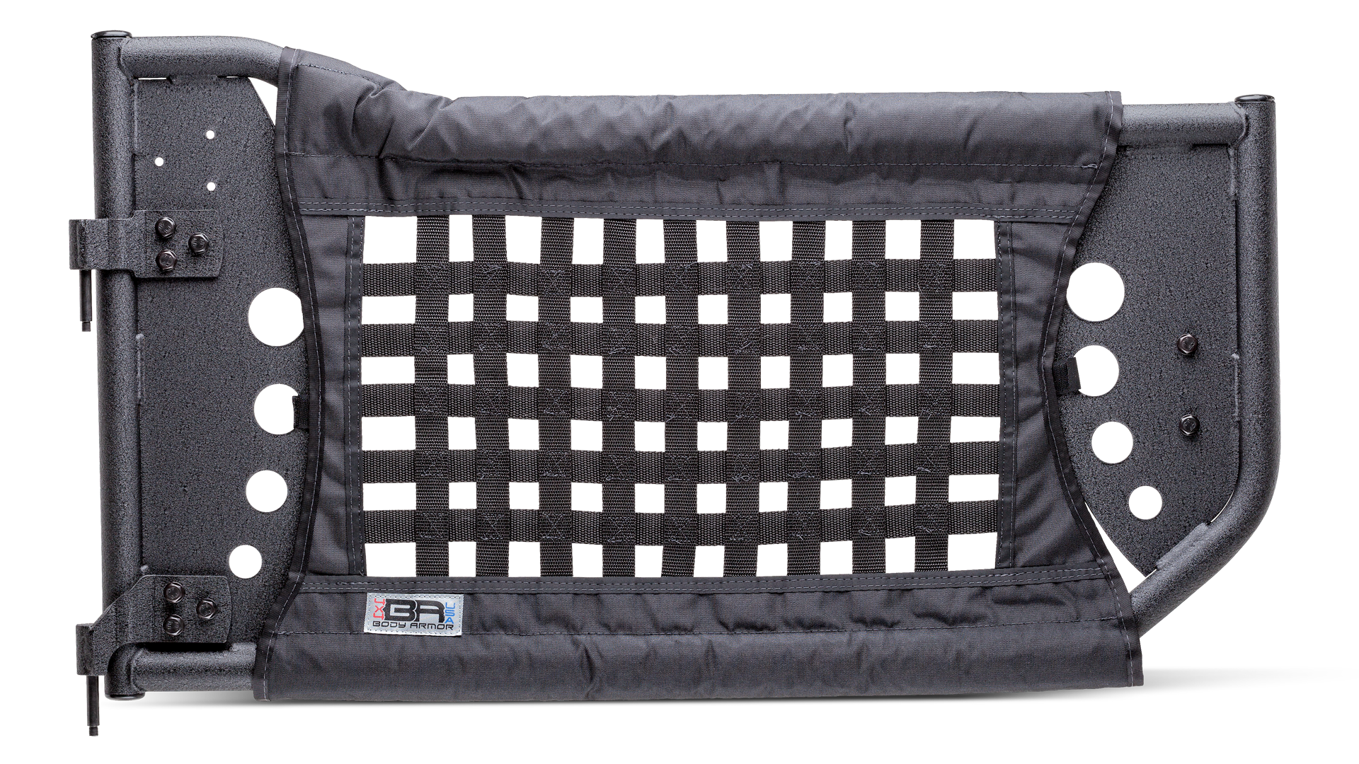 Body Armor 2007-2018 Jeep Wrangler Gen 3 Traildoors Front Pair Black JK-6139