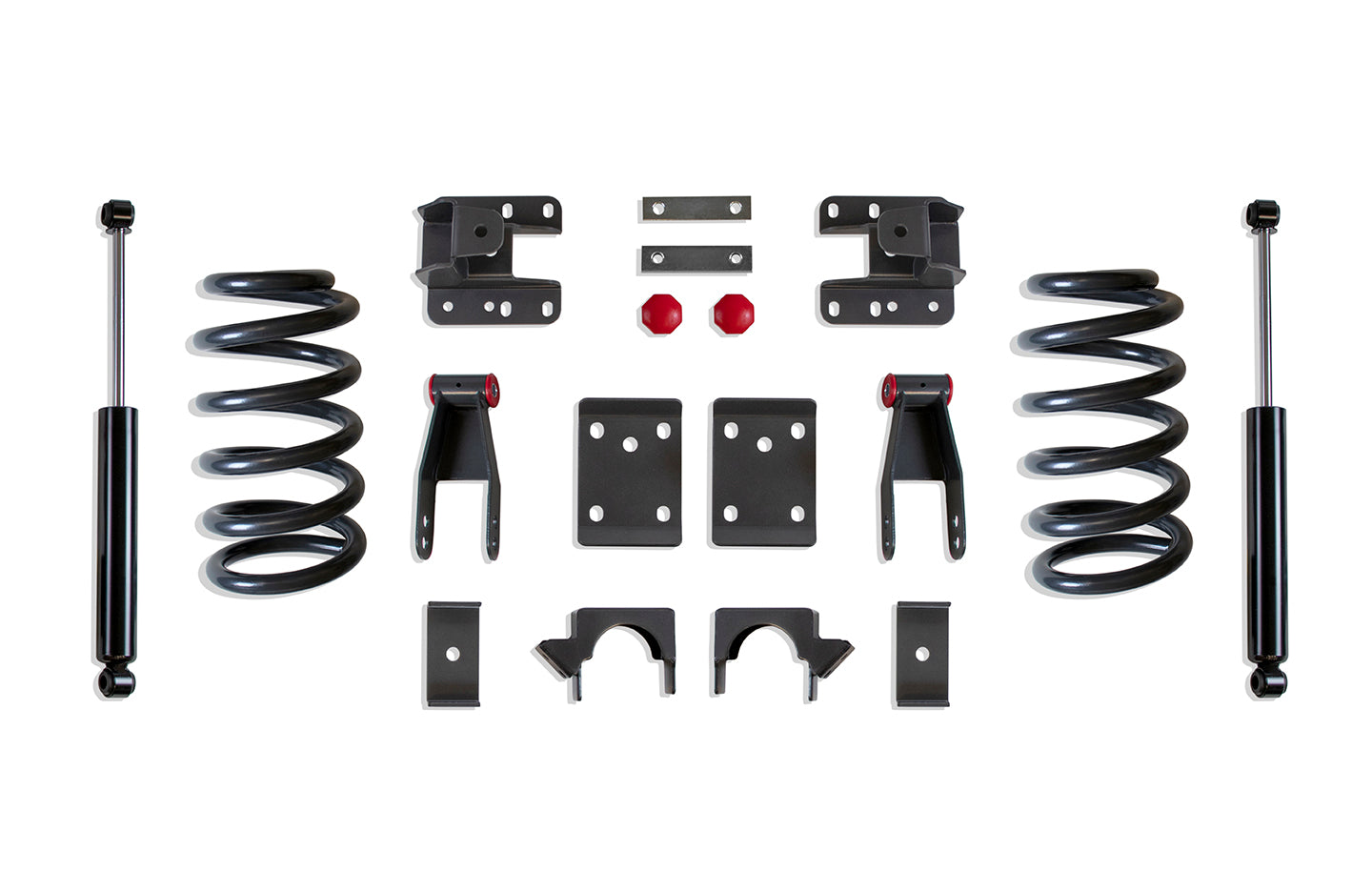MaxTrac Suspension 2WD 4WD 2"-4" Lowering Kit Including Sc Coils Flip Kit Hangers Shackles & Rear Shocks K331324-6
