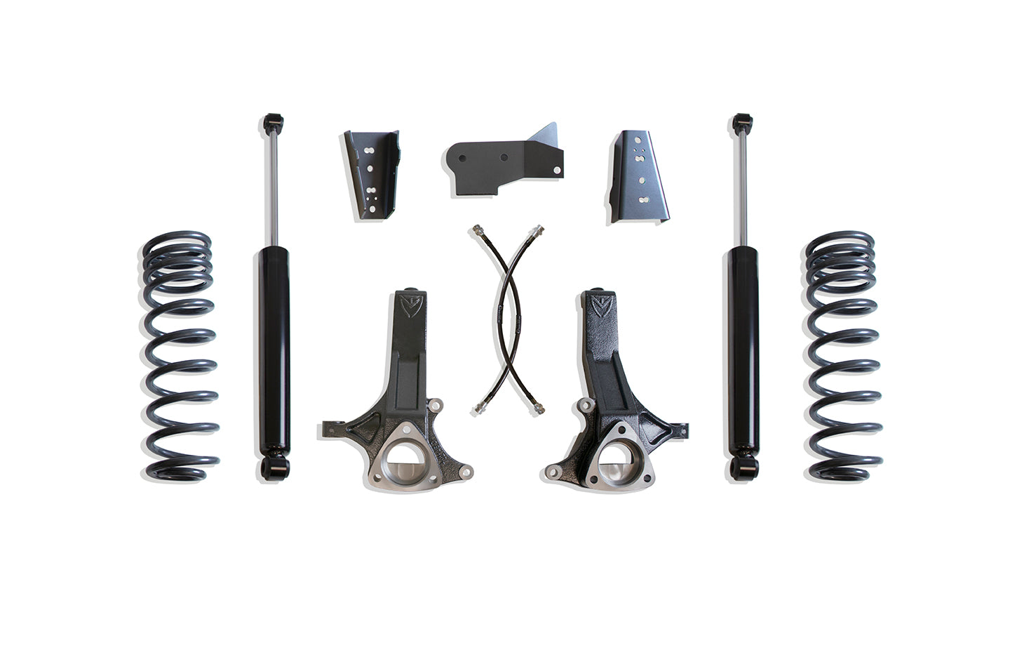 MaxTrac Suspension 2009-2024 Dodge Ram 1500 2019-2024 Dodge Ram 1500 Classic 2WD 4.5"/3" Height Maxpro Lift Kit With Max Trac Shocks K882443