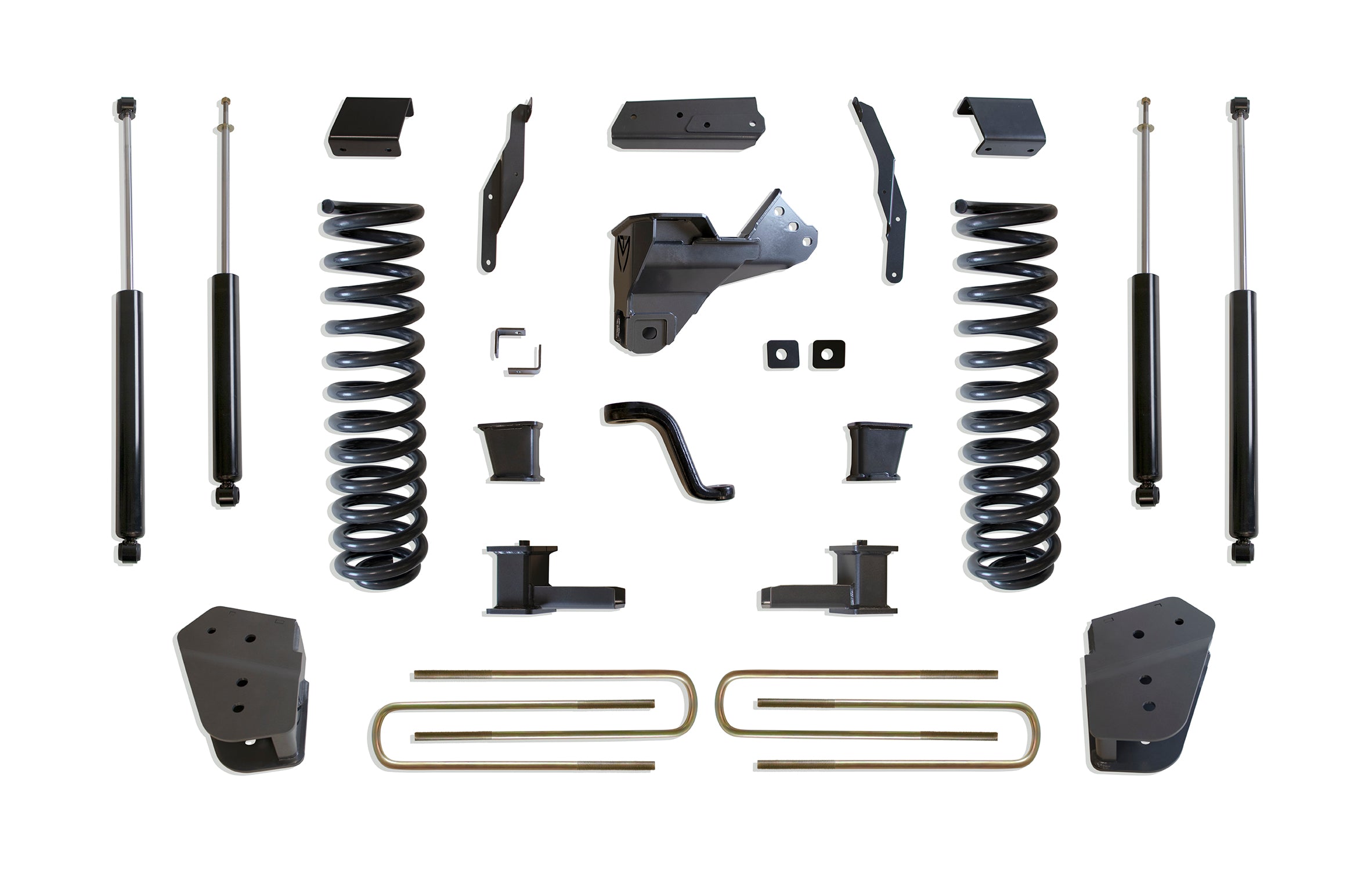 MaxTrac Suspension 4" Lift Kit Including Diesel Coils Radius Arm Brackets Blocks U-Bolts & Front Rear Max Trac Shocks K943341