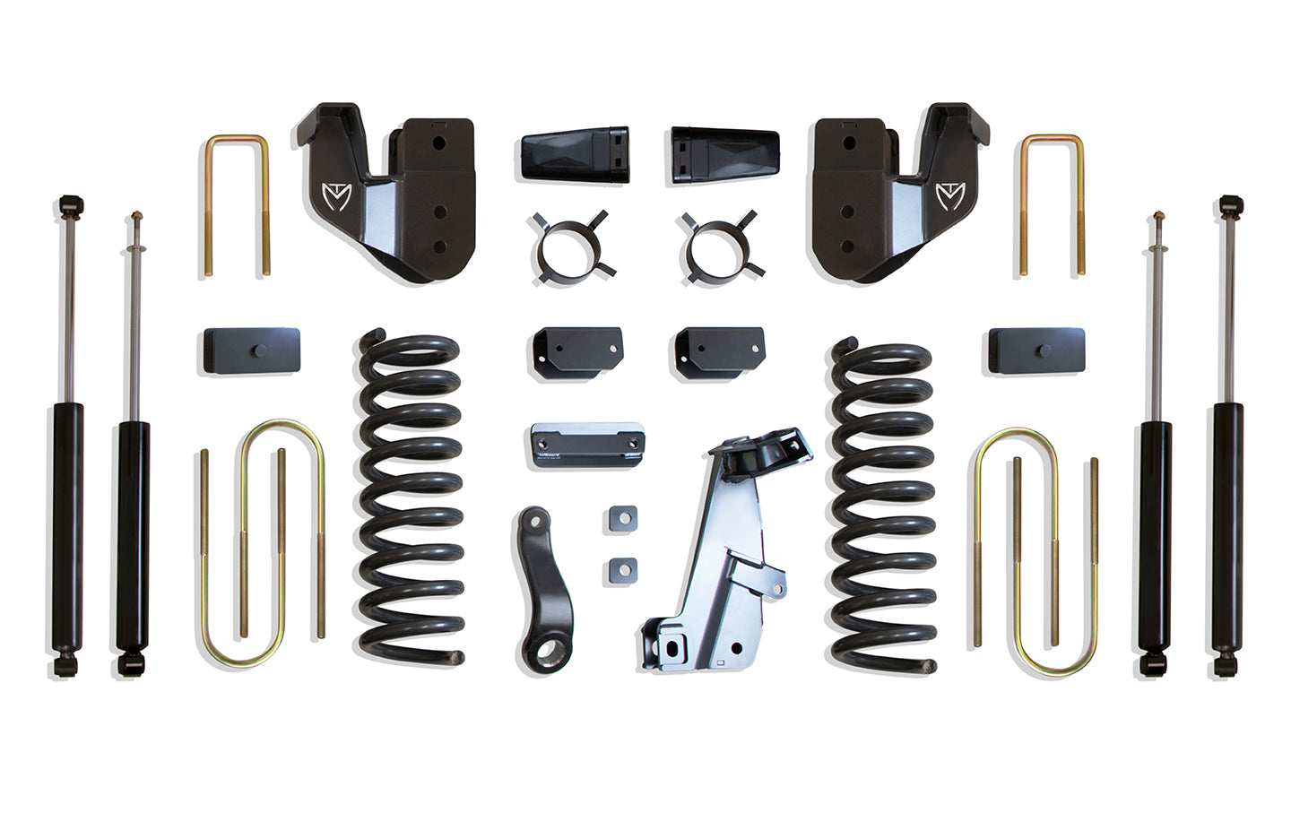 MaxTrac Suspension 4" Lift Kit Including Diesel Coils Radius Arm Brackets Trac Bar Bracket U-Bolts & Front Rear Max Trac Shocks K947341