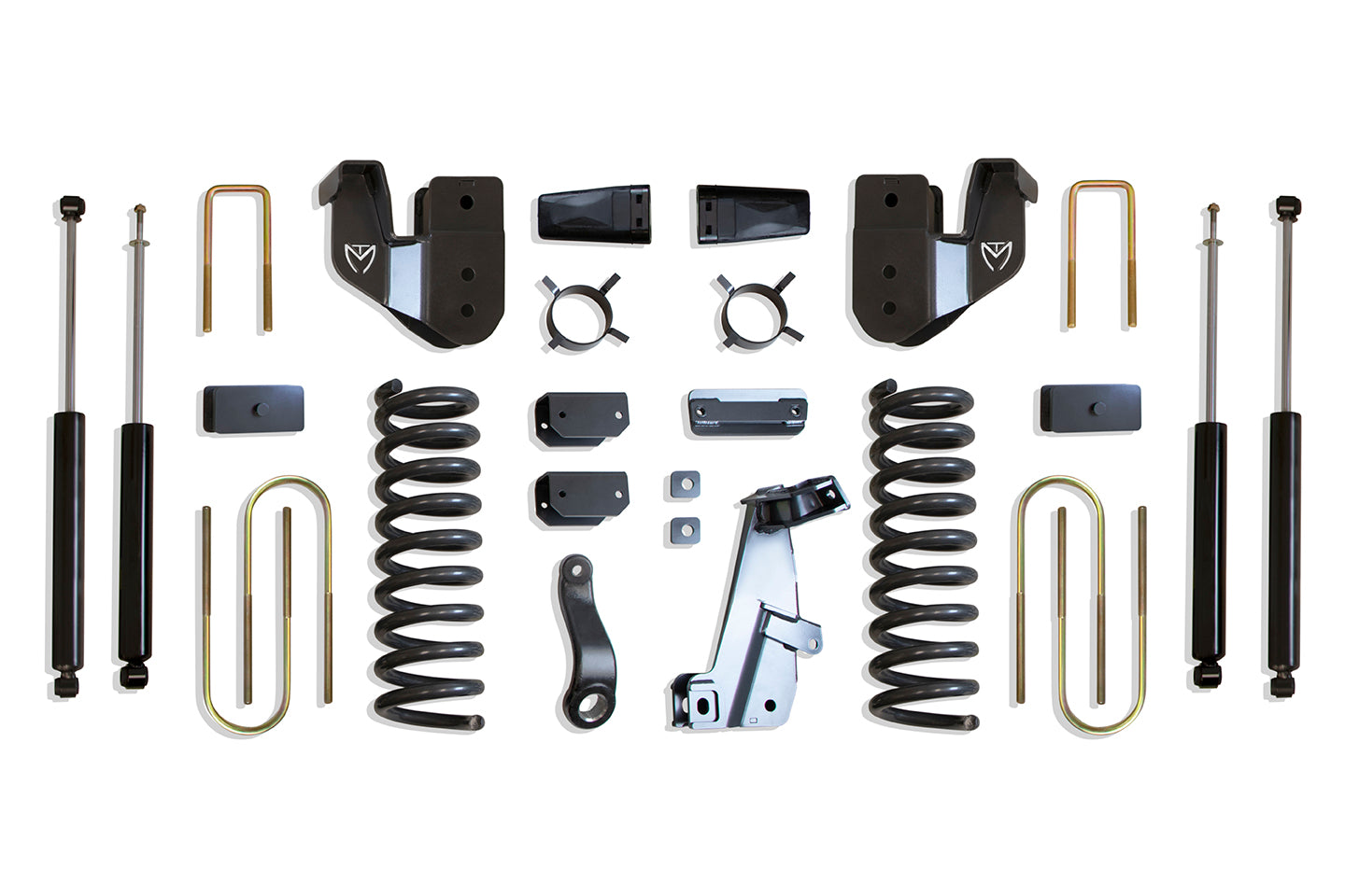 MaxTrac Suspension 6" Lift Kit Including Diesel Coils Radius Arm Brackets Trac Bar Bracket U-Bolts & Front Rear Max Trac Shocks K947363