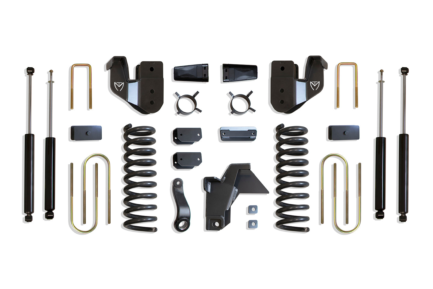 MaxTrac Suspension 4WD 6" Lift Kit Including Diesel Coils Radius Arm Brackets Trac Bar Bracket U-Bolts & Front Rear Max Trac Shocks K947563
