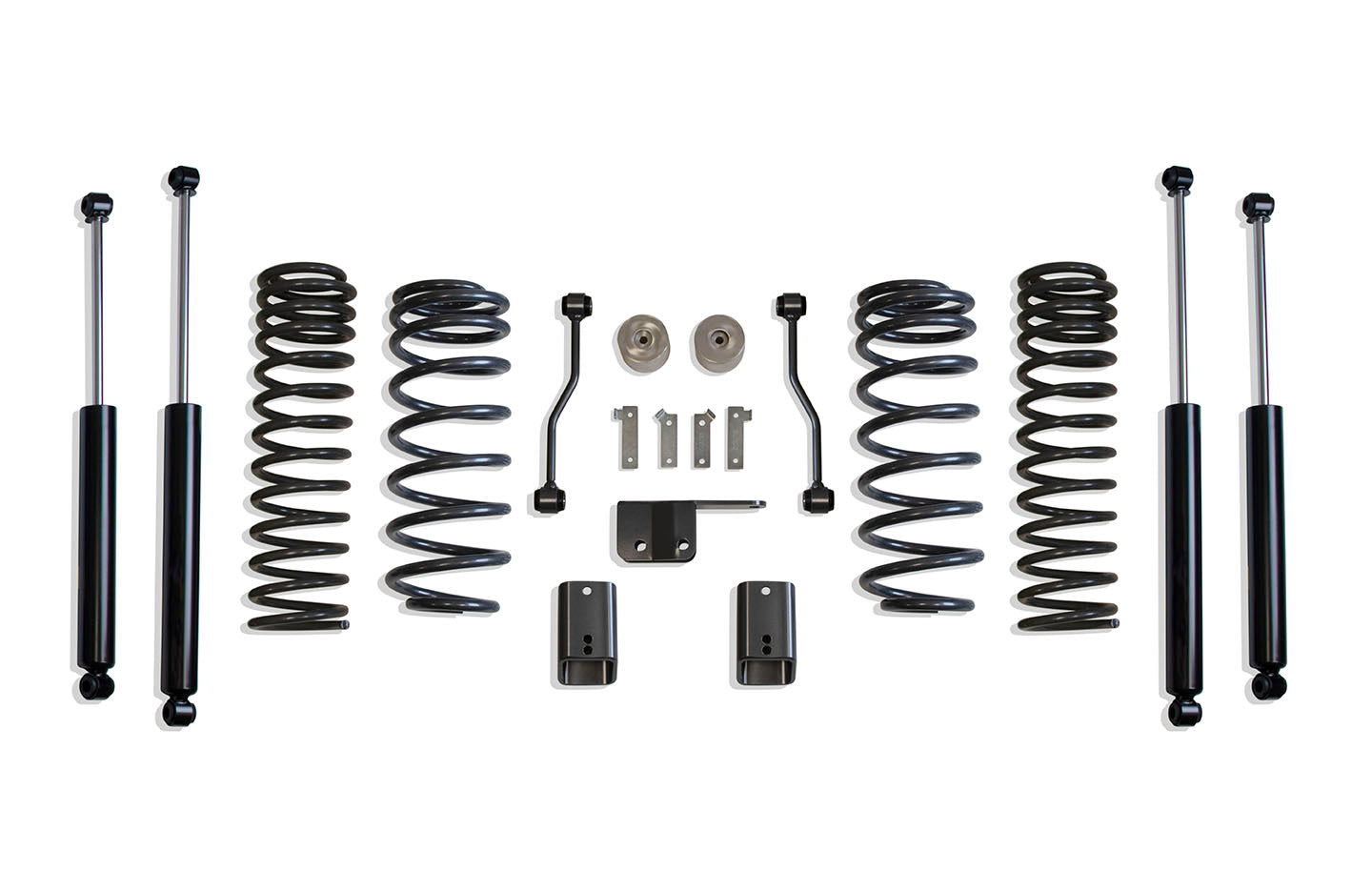 MaxTrac Suspension 2018-2024 Jeep Wrangler JL 4WD 2Dr 4Dr 3"/2" Height Front & Rear Maxpro Lift Kit With Max Trac Shocks K949832S