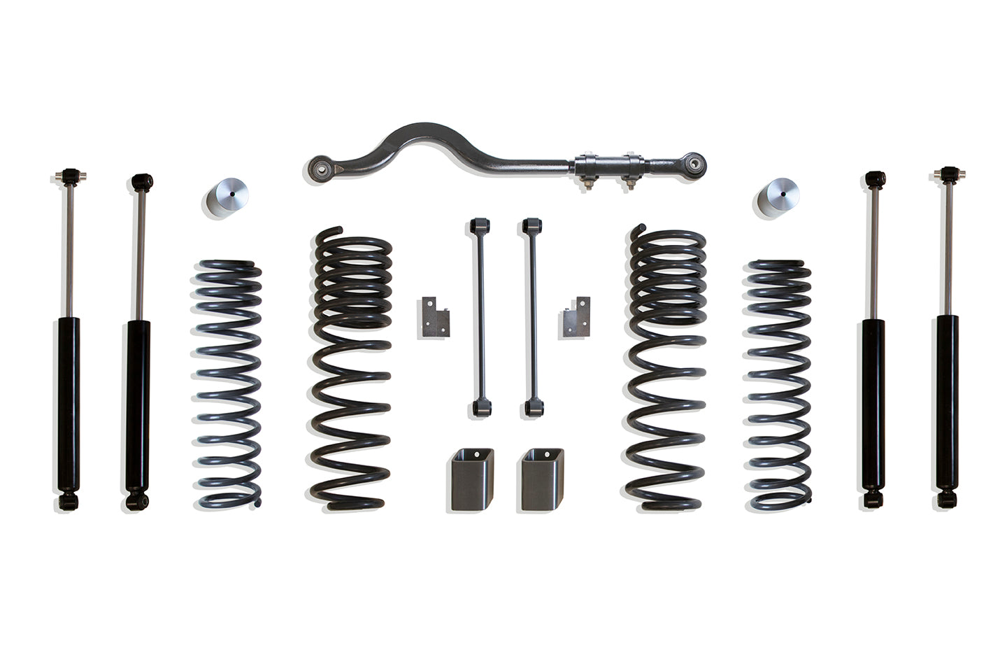 MaxTrac Suspension 2020-2024 Jeep Gladiator 4WD 4.5"/2" Height Front & Rear Maxpro Lift Kit With Max Trac Shocks K949942S