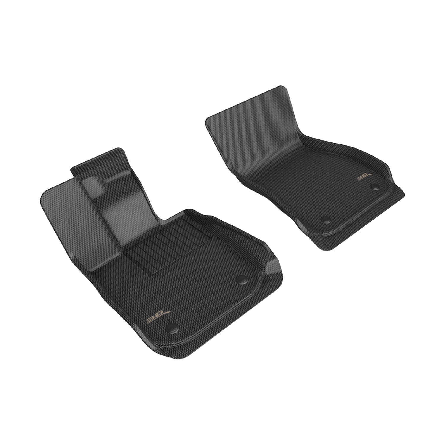 3D Maxpider 2020-2024 BMW 8 Series Coupe Convertible Rwd G14 G15 G16 1st Row Custom Fit Kagu Black Floor Liner L1BM11011509
