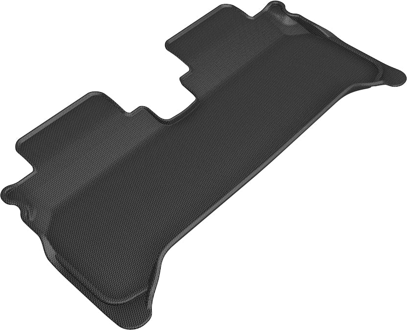 3D Maxpider 2022-2023 Chevrolet Bolt EUV Custom Fit 2Nd Row Kagu Floor Mat Carbon Fiber Embossed Pattern Black L1CH09721509