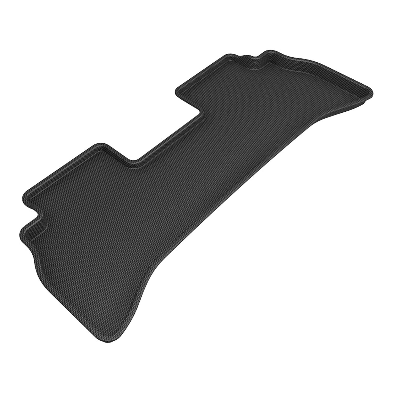 3D Maxpider 2021-2024 Chevrolet Trailblazer Kagu 2nd Row Carbon Fiber Embossed Pattern Floor Mat Black L1CH10321509