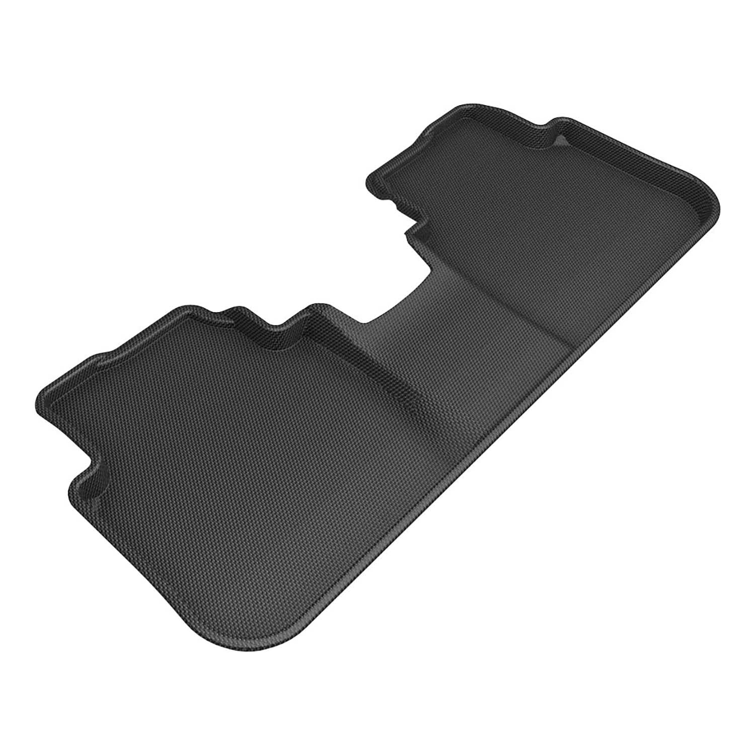 3D Maxpider 2023-2024 Honda CR-V 2nd Row Kagu Carbon Fiber Embossed Pattern Floor Mat Black L1HD13221509