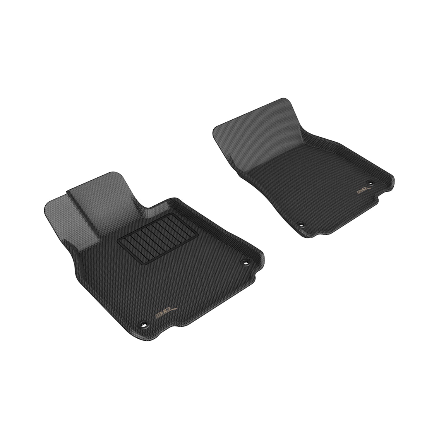 3D Maxpider 2022-2024 Mercedes-Benz EQB Custom Fit Kagu Floor Liner Black Full Set L1MB17101509