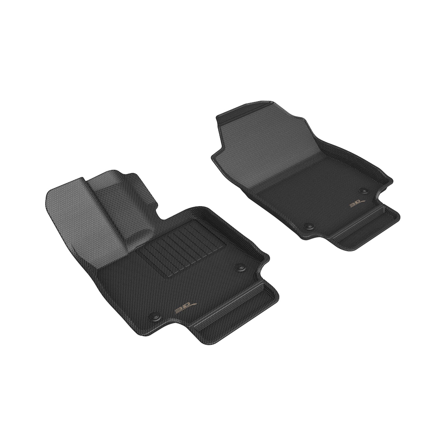 3D Maxpider 2022-2024 Lexus NX Custom Fit Kagu Black 1st Row Floor Liner L1LX07611509