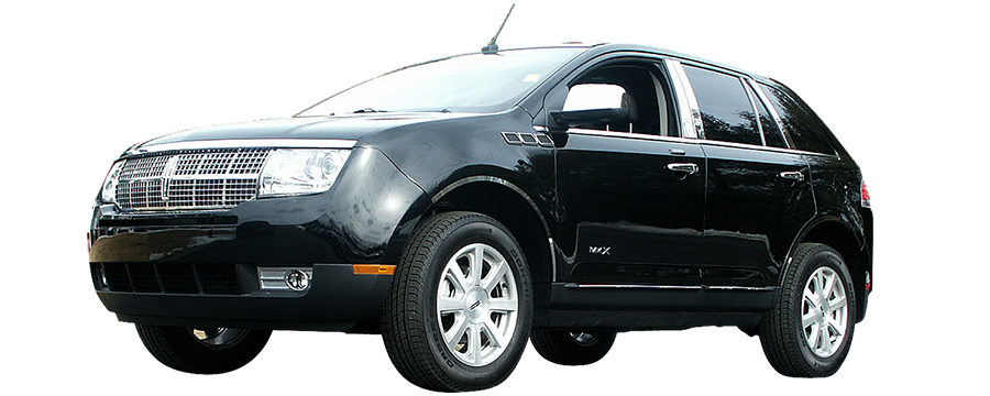 QAA 2007-2011 Ford Edge Lincoln MKX 4dr SUV 2 piece Chrome Plated ABS plastic Mirror Cover Set MC47360
