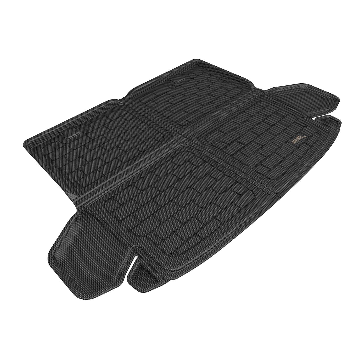 3D Maxpider 2023-2024 Honda Hr-V Custom Fit Cargo Liner Kagu Carbon Fiber Embossed Pattern Black M1HD1311309