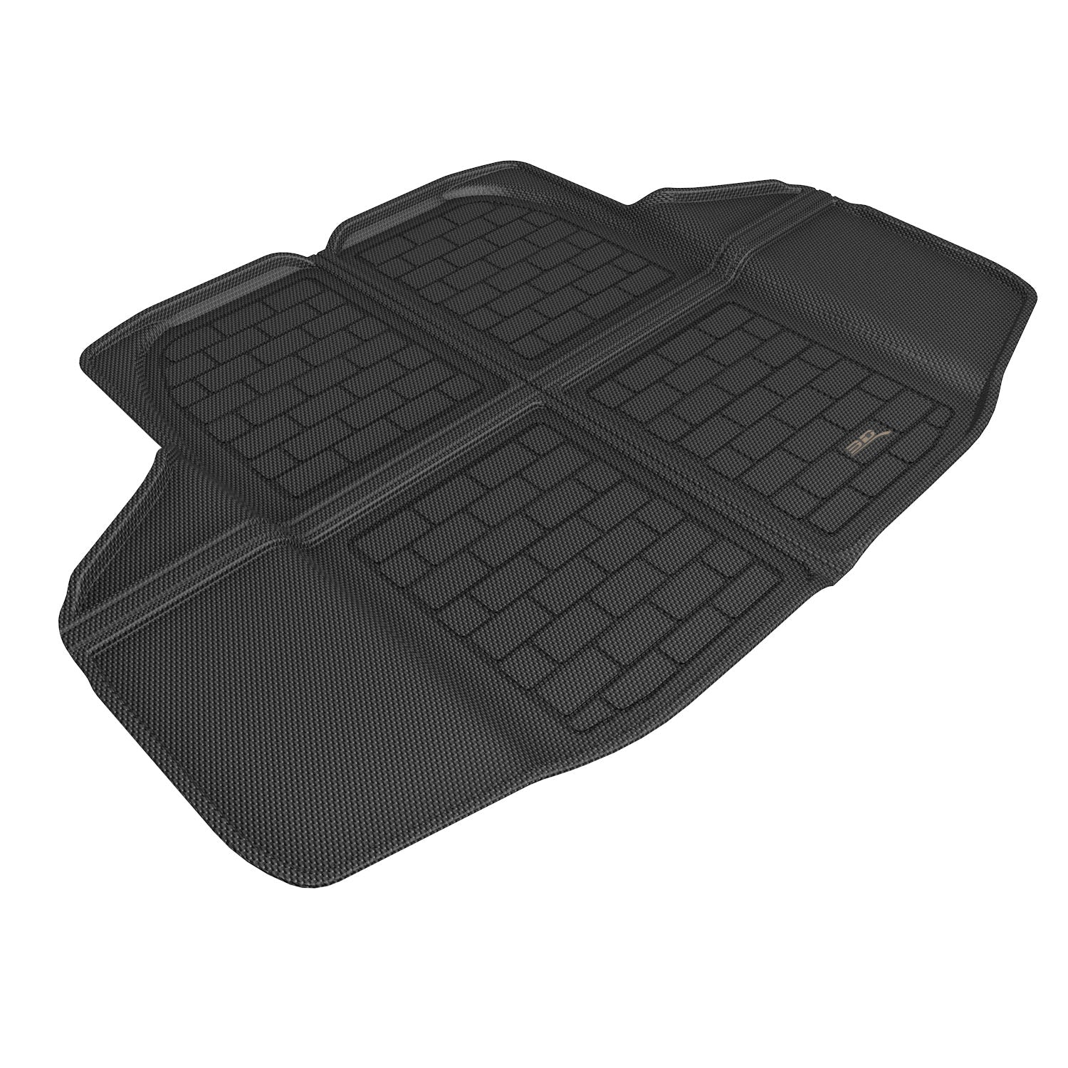 3D Maxpider 2022-2024 Honda Accord Kagu Carbon Fiber Embossed Pattern Cargo Liner Black M1HD1341309