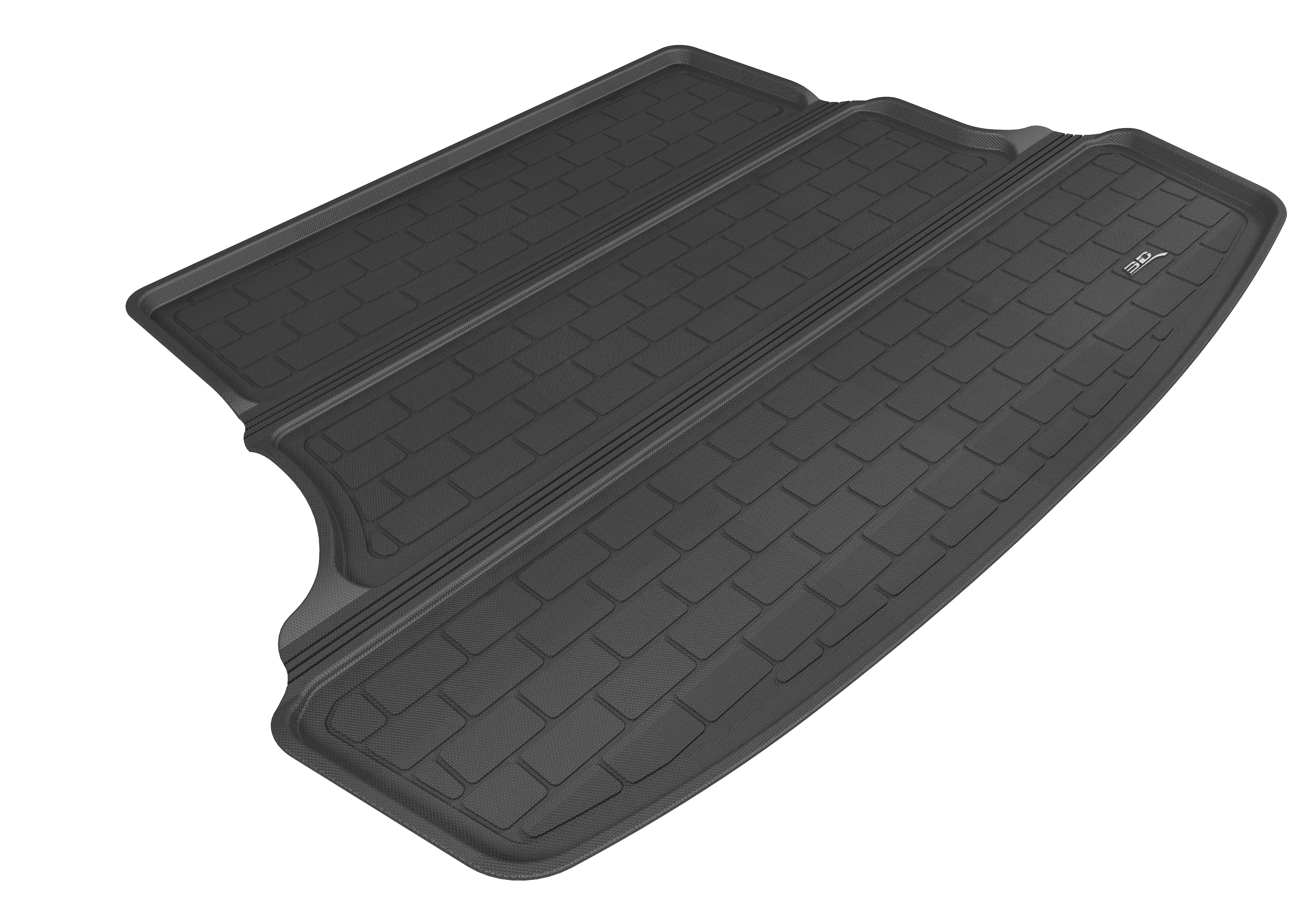3D Maxpider 2012-2017 Hyundai Accent Sedan Custom Fit Kagu Cargo Liner Carbon Fiber Embossed Pattern Black M1HY0221309