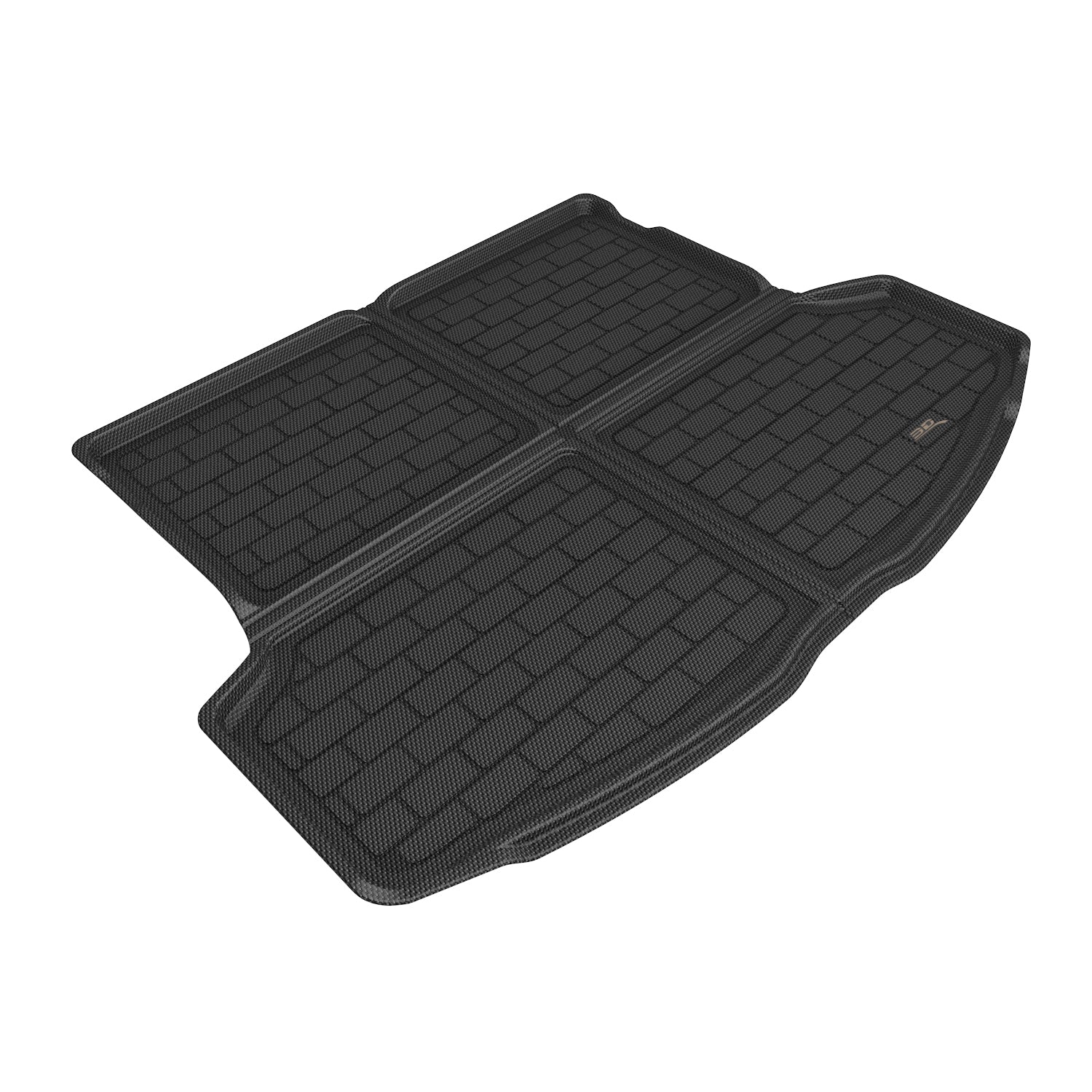 3D Maxpider 2023-2024 Lexus RX Series Kagu Carbon Fiber Embossed Pattern Black Foldable Cargo Liner M1LX0801309