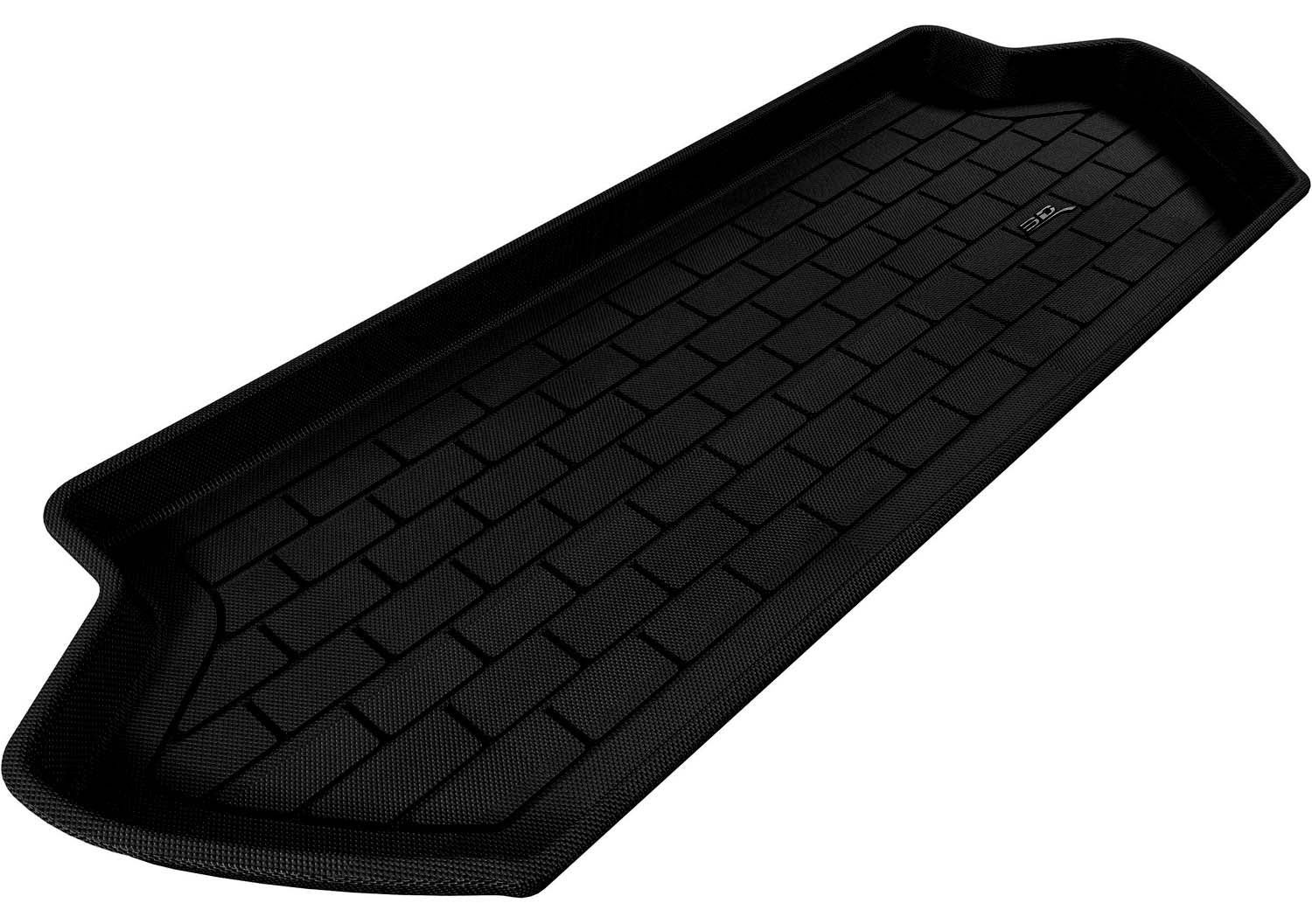 3D Maxpider 2003-2014 Volvo XC90 Custom Fit Kagu Cargo Liner Carbon Fiber Embossed Pattern Black M1VV0041309