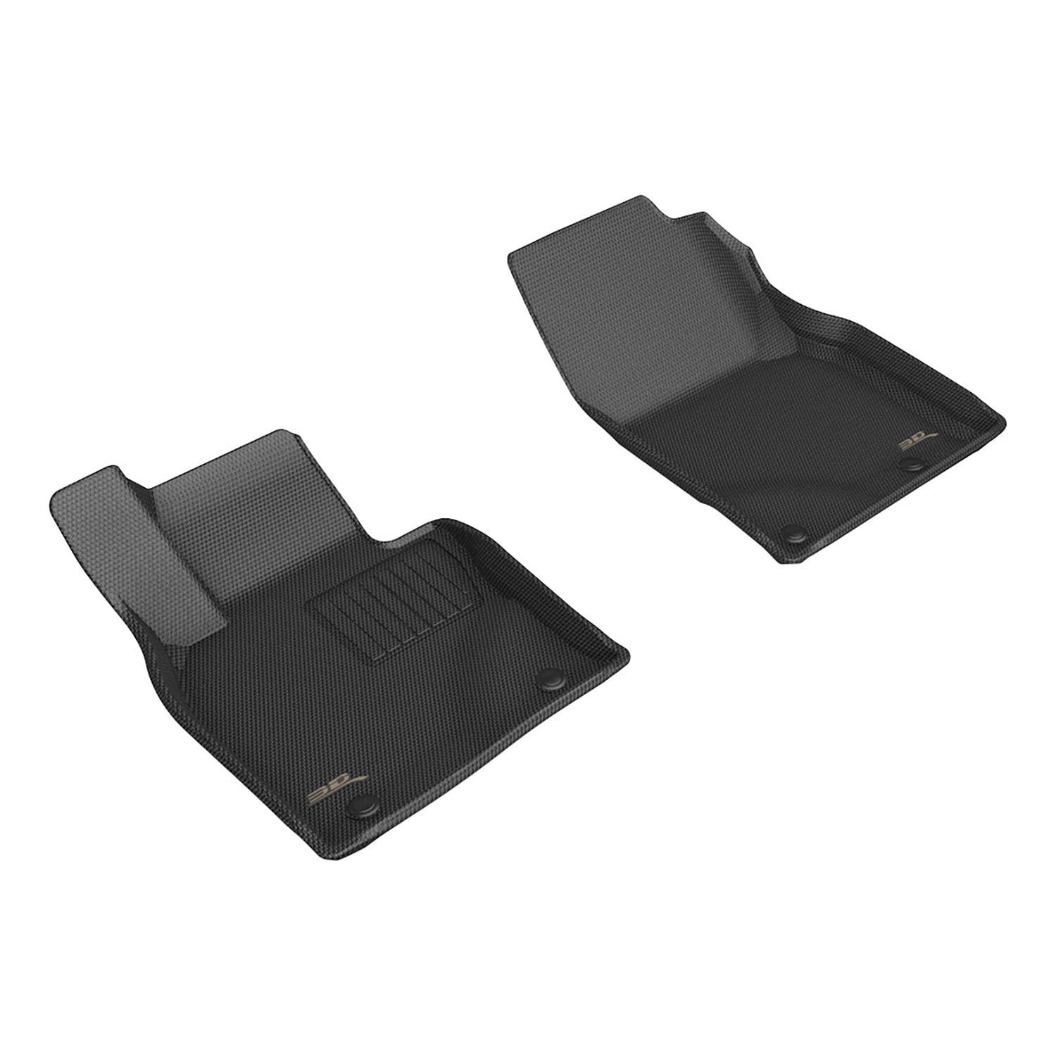3D Maxpider 2023-2024 Mazda CX-50 Kagu Black 1st Row Floor Liner L1MZ08111509