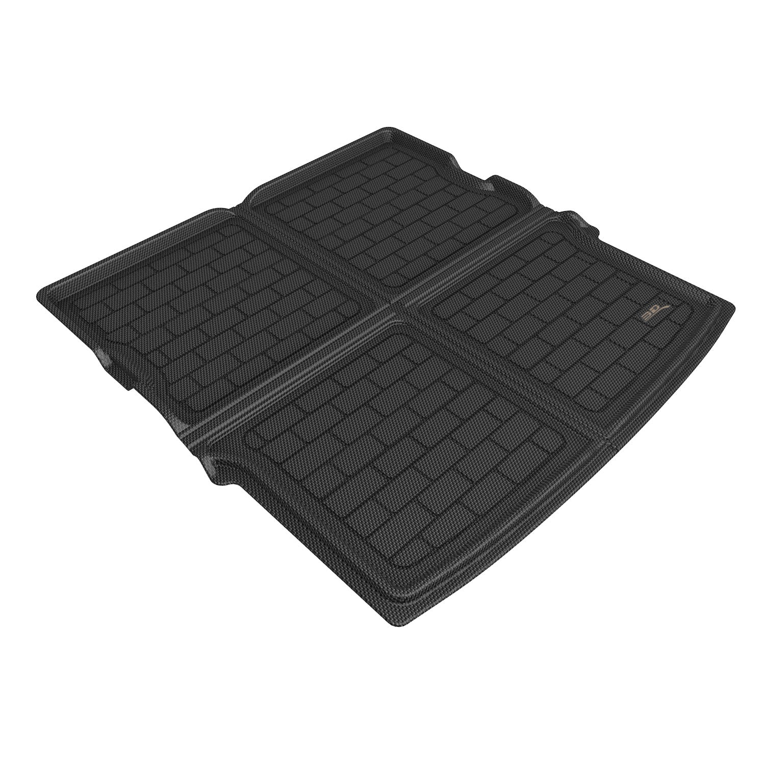 3D Maxpider 2023-2024 Mazda Cx-50 Kagu Carbon Fiber Embossed Pattern Black Cargo Liner M1MZ0811309
