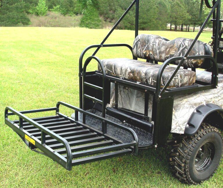 Great Day Hitch-N-Ride Utv Hitch Receiver Cargo Carrier 37" Z Bar 8" Rise 7" Sides 2" Hnr1000Atv/Utv