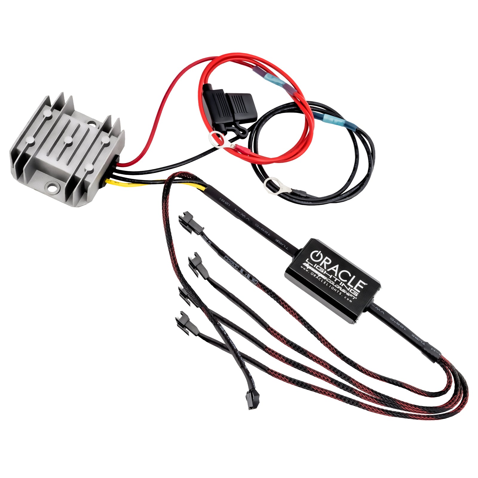 Oracle Lighting 2008-2014 Dodge Challenger Dynamic Colorshift Fog Light Halo Kit 1307-332