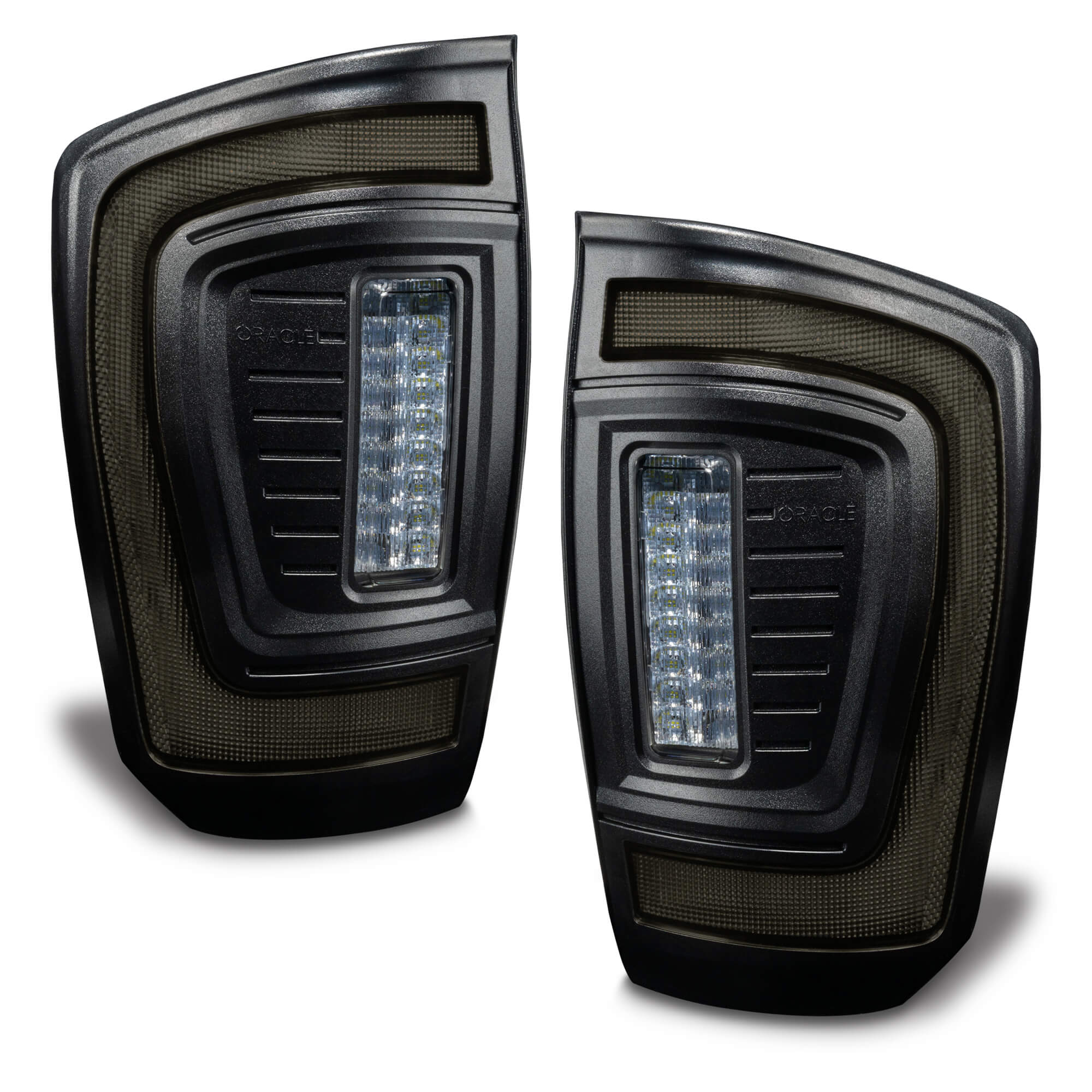 Oracle Lighting 2016-2023 Toyota Tacoma Gen 3 Black Series Flush Style LED Tail Lights 5911-504-T