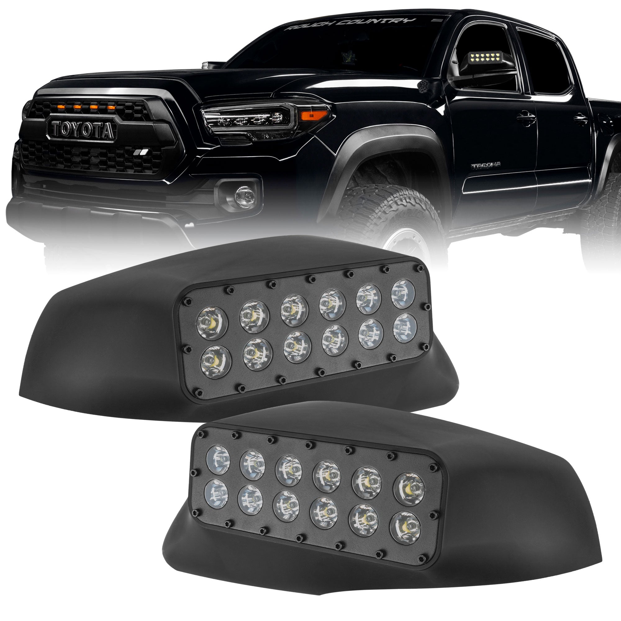 Oracle Lighting 2010-2022 Dodge Ram 1500 2500 3500 Towing LED Off Road Side Mirror Ditch Lights 5922-001