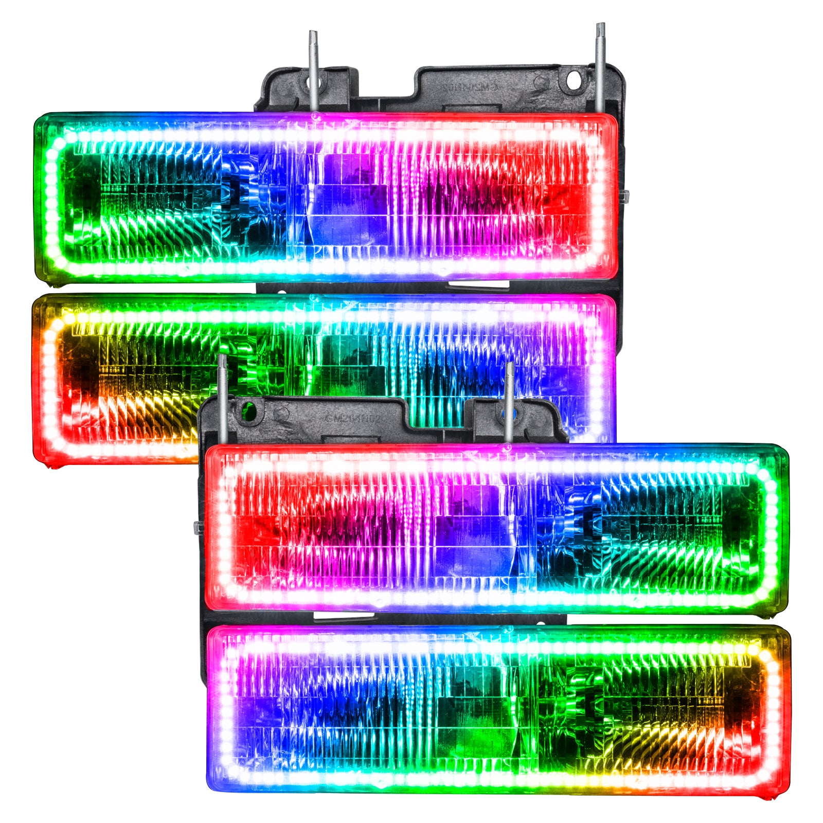 Oracle Lighting 1995-2000 Chevrolet Tahoe Pre-Assembled LED Halo Headlights 8172-334