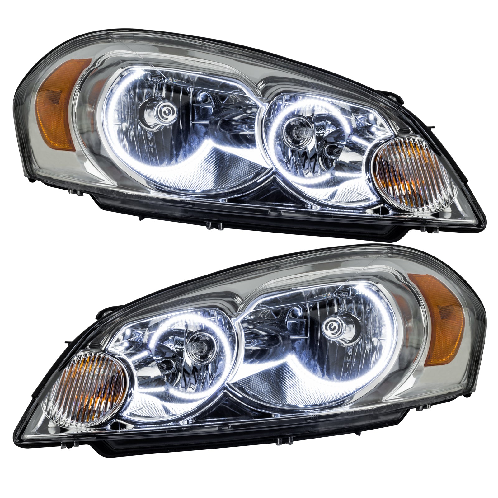 Oracle Lighting 2006-2013 Chevrolet Impala Non HID Pre-Assembled LED Halo Headlights 8898-001